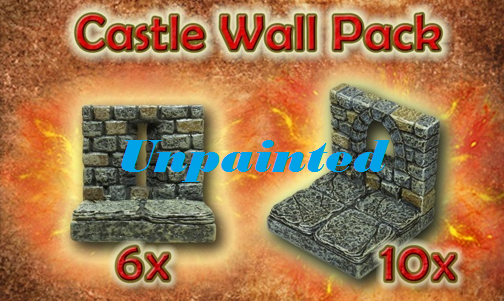 Castle Wall Pack unpainted