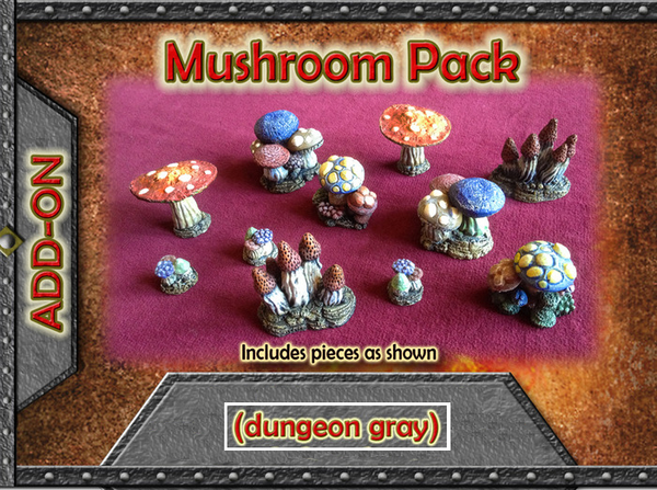 Mushroom Pack unpainted