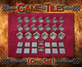 Game Tiles Set unpainted